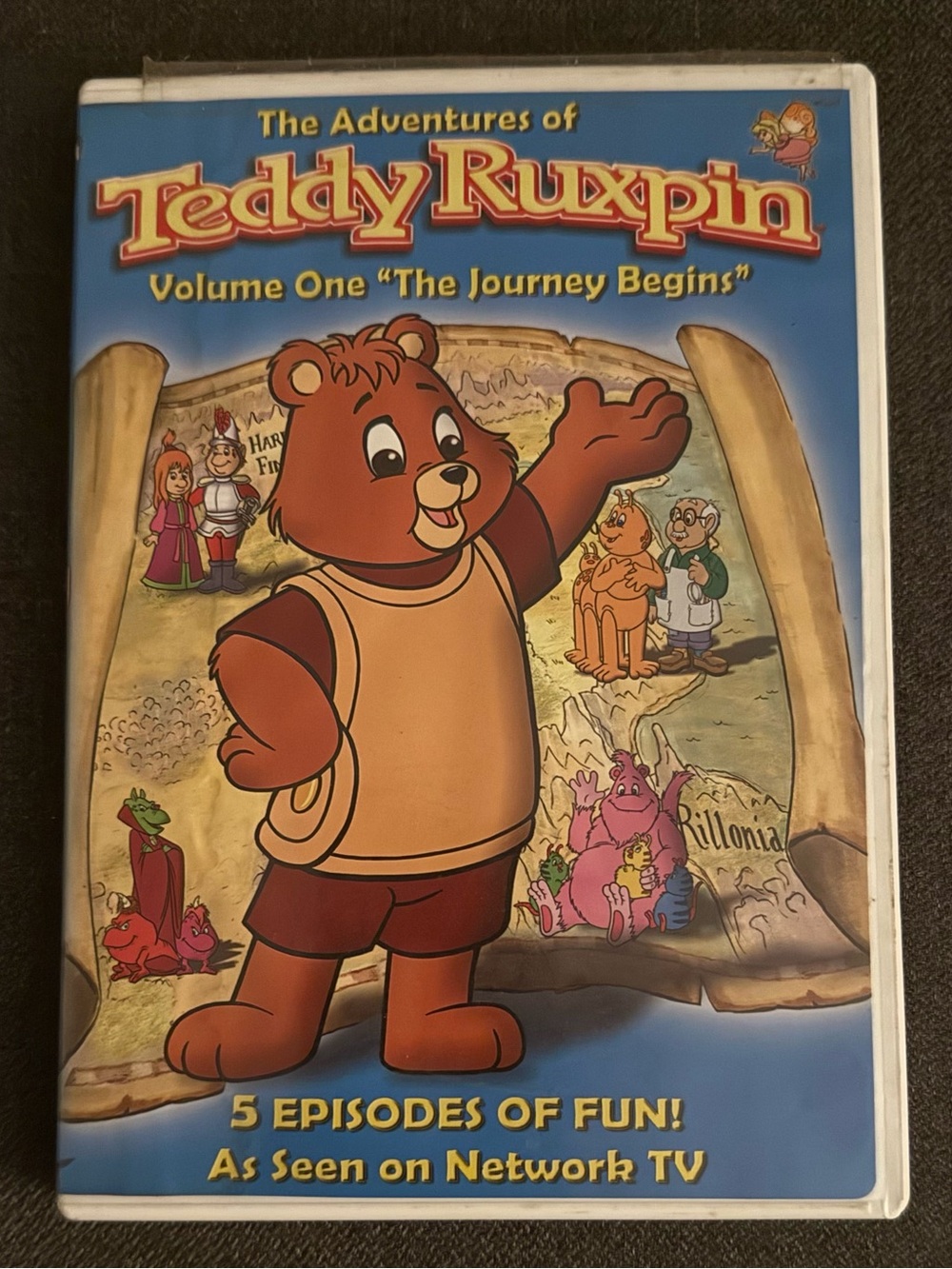 The Adventures of Teddy Ruxpin (DVD) Volume One “The Journey Begins” 5 Episodes